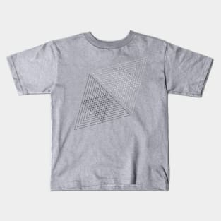 Triangles Shapeshift Kids T-Shirt